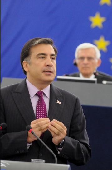 M. Saakašvilis lankosi EP