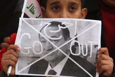 S&D frakcijos posėdyje nutarėme griežtai paraginti H.Mubaraką kuo greičiau atsistatydinti. © AFP nuotr.
