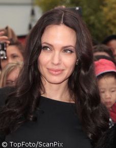 Holivudo žvaigždė Andželina Džoli (Angelina Jolie) 