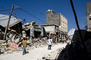 Po žemės drebėjimo Haityje