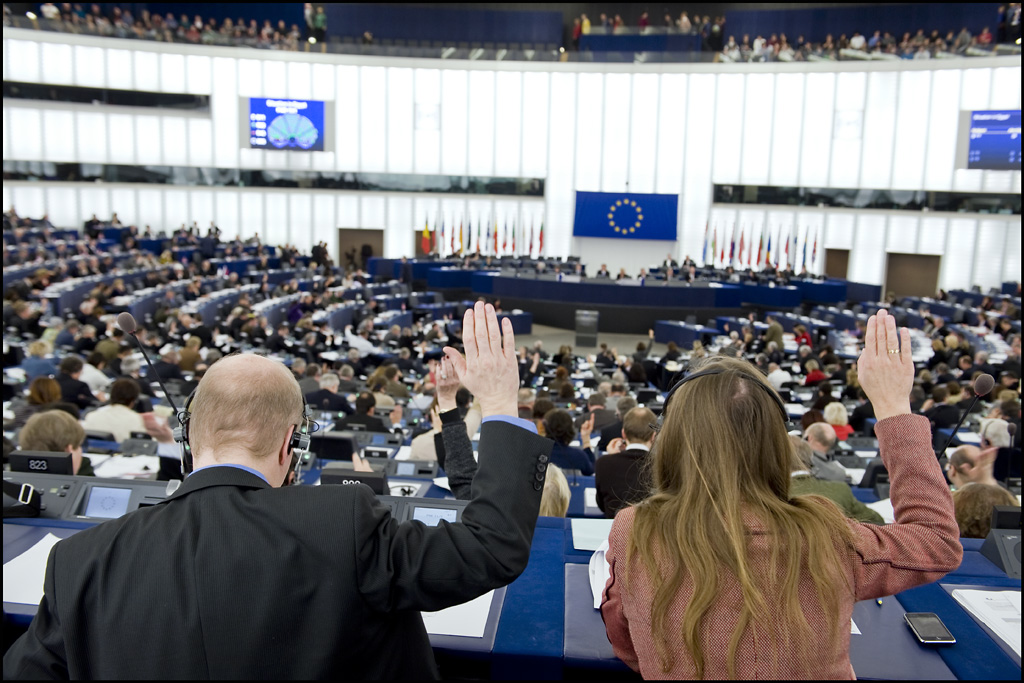 Balsavimas Strasbūro plenarinės sesijos metu